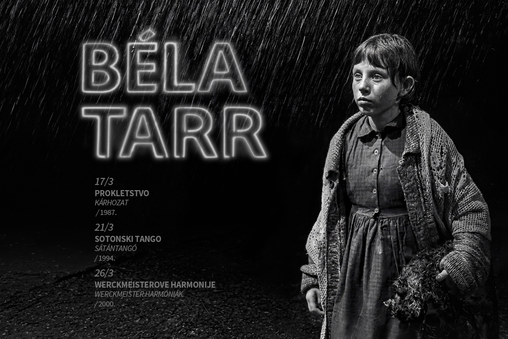 Tarr Béla: uvod Tanja Vrvilo, Diana Nenadić i Saša Stanić